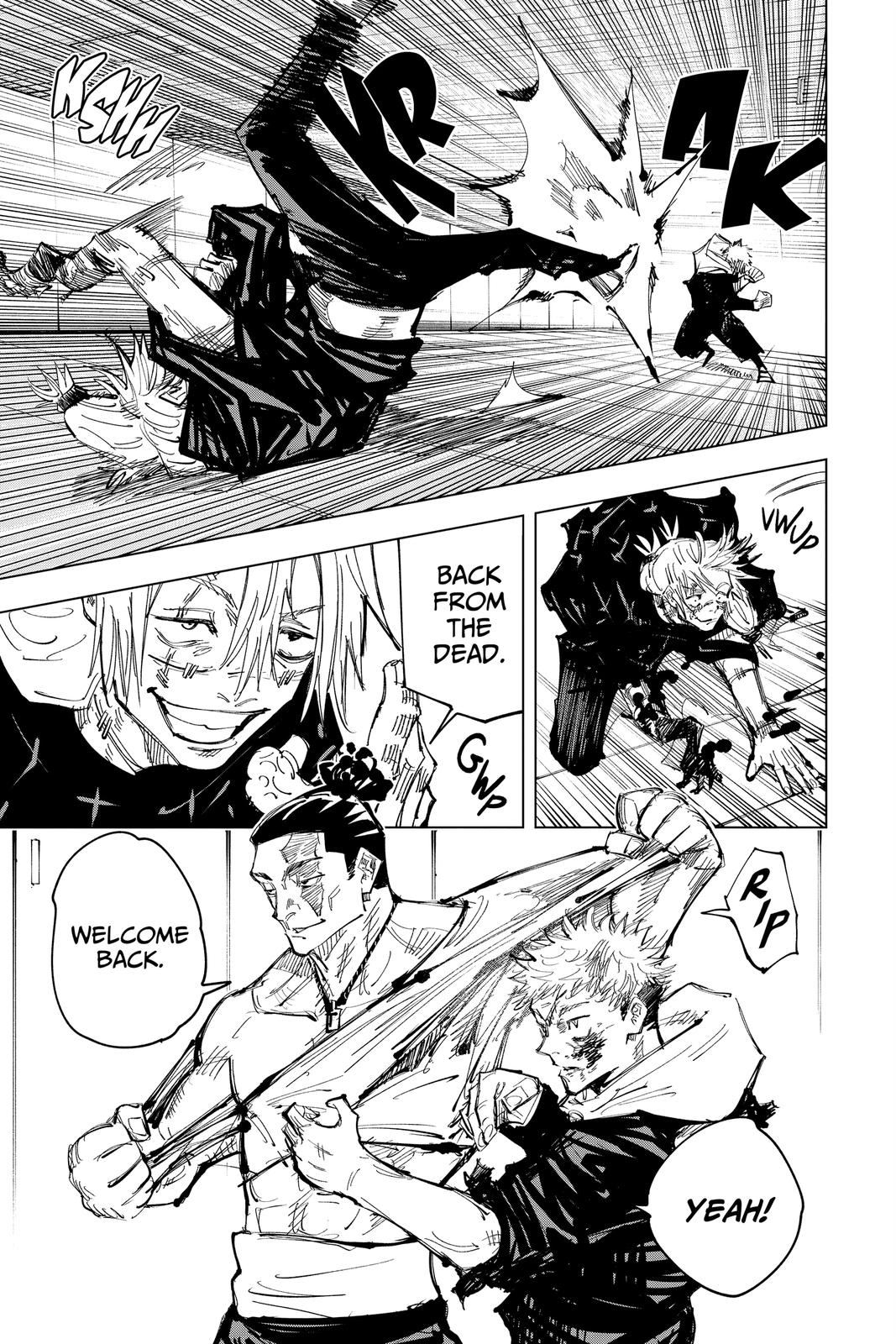 Jujutsu Kaisen Manga Chapter 127 page 21 - The Shibuya Incident, Part 44