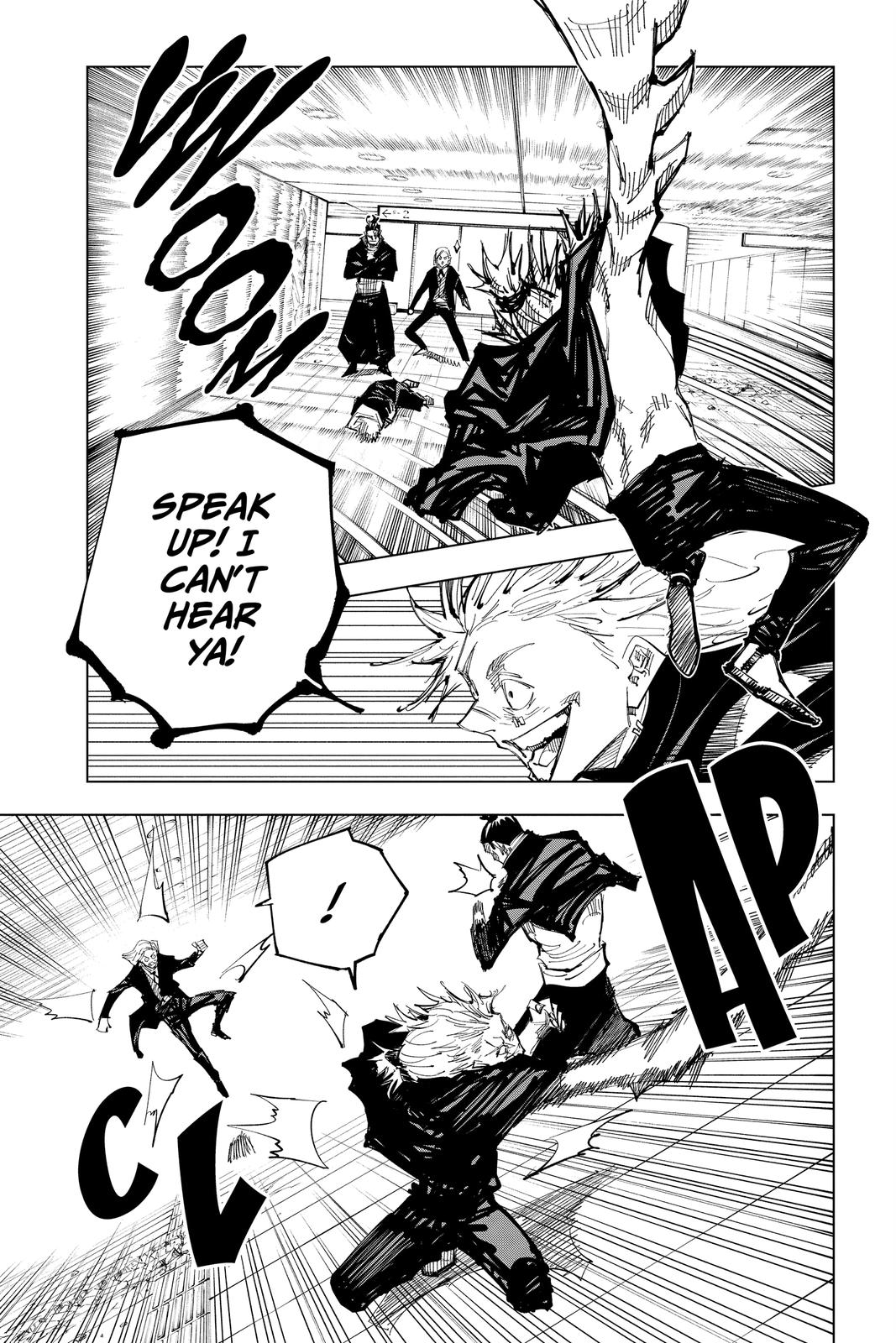 Jujutsu Kaisen Manga Chapter 127 page 6 - The Shibuya Incident, Part 44