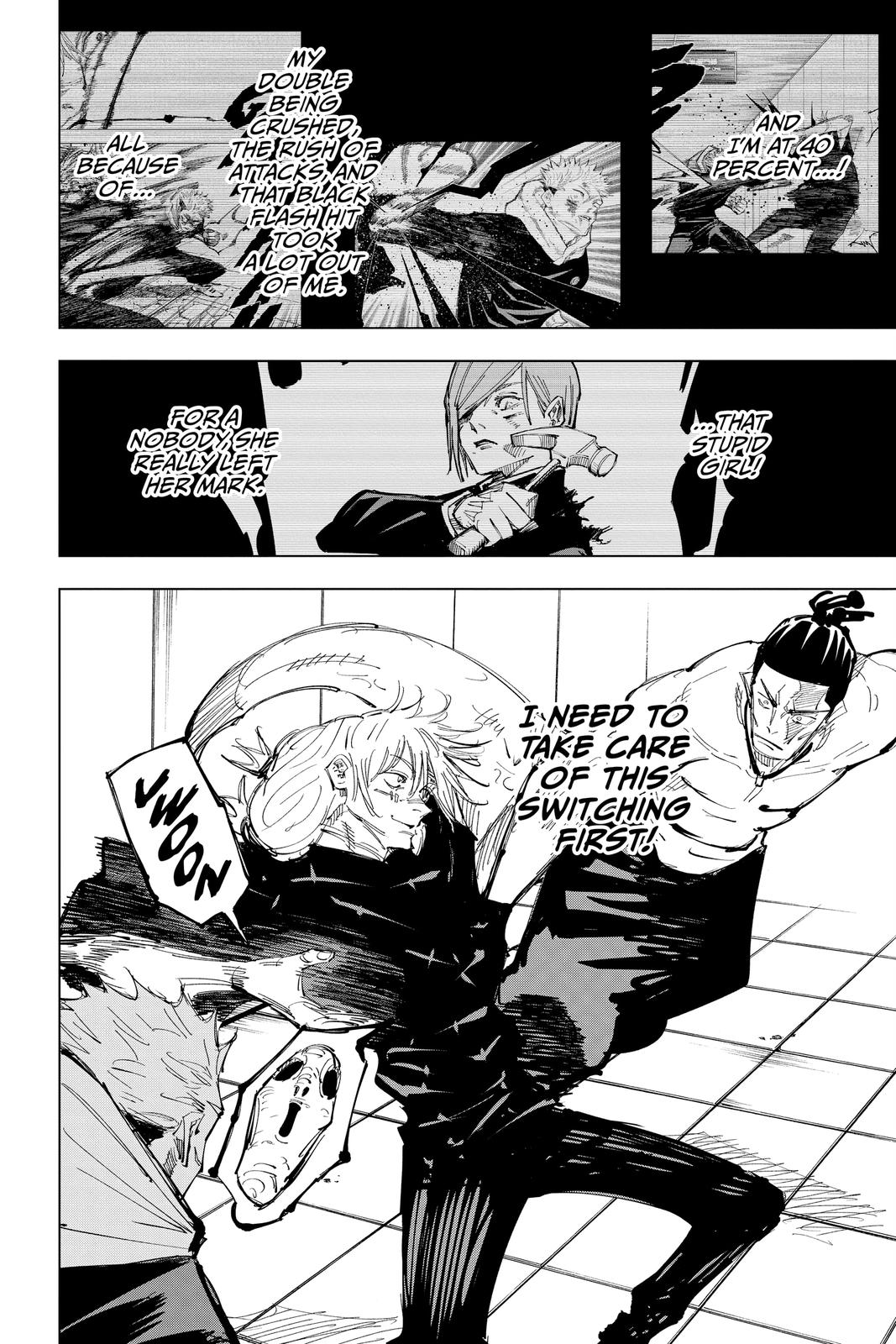 Jujutsu Kaisen Manga Chapter 128 page 10 - The Shibuya Incident, Part 45