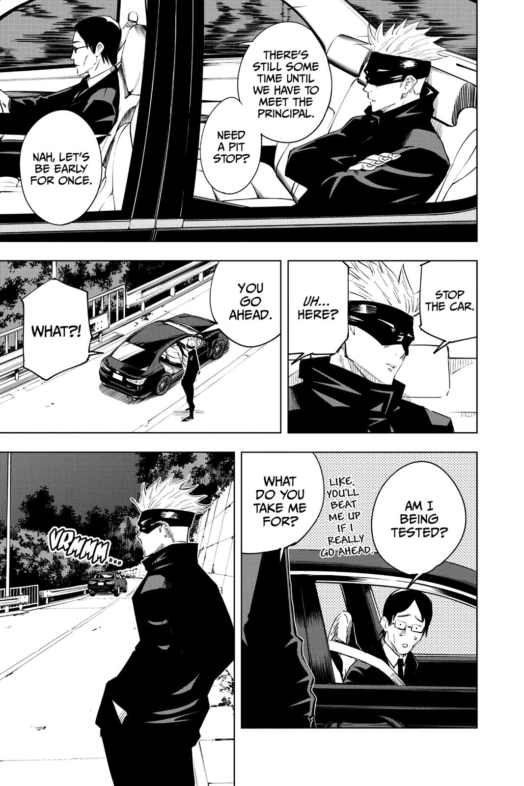 Jujutsu Kaisen Manga Chapter 13 page 13 - Watching Movies