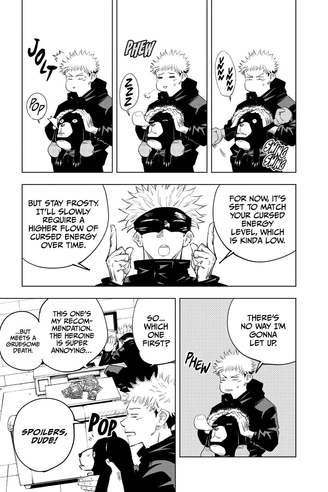 Jujutsu Kaisen Manga Chapter 13 page 5 - Watching Movies