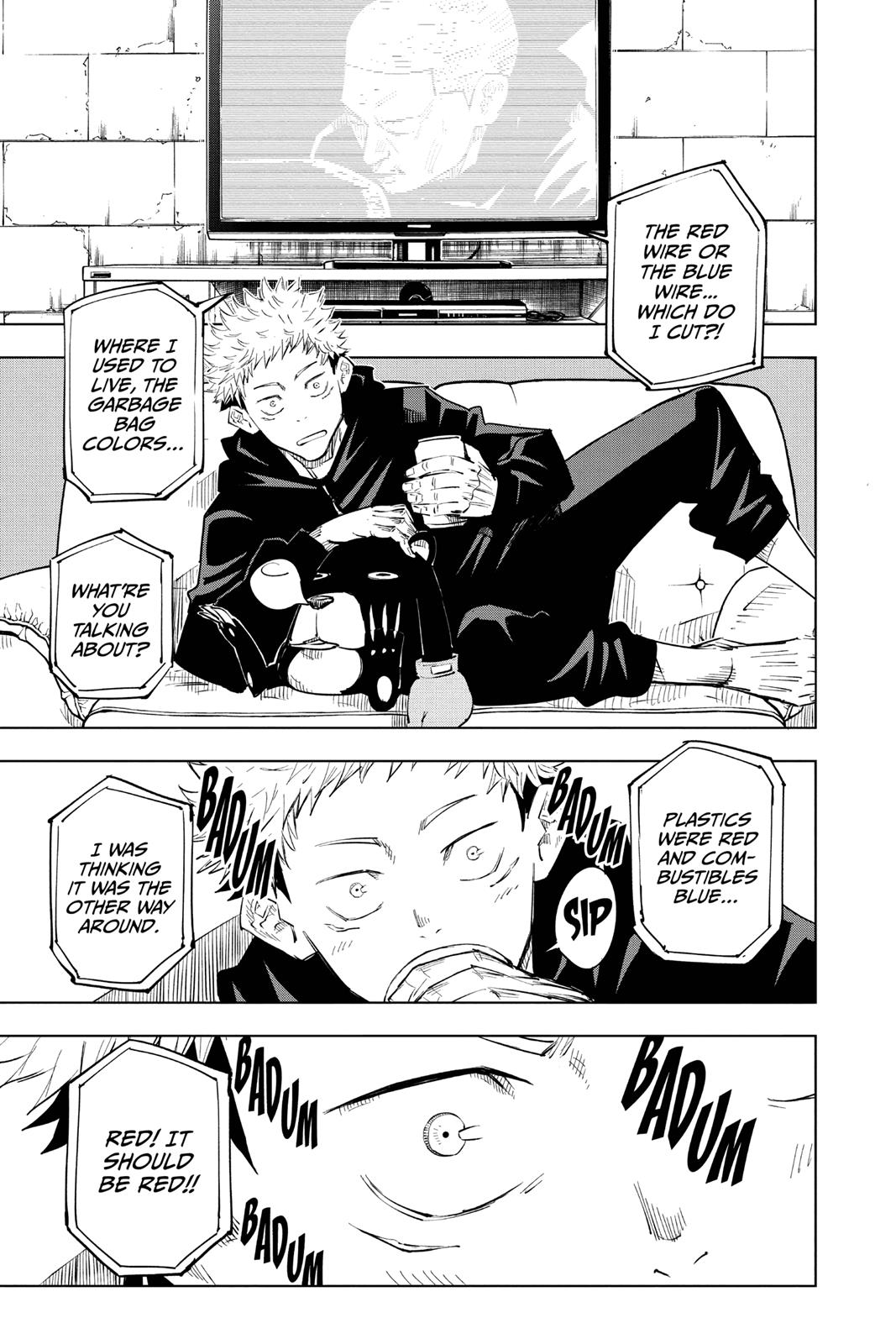Jujutsu Kaisen Manga Chapter 13 page 9 - Watching Movies