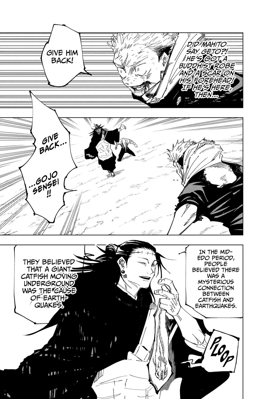 Jujutsu Kaisen Manga Chapter 133 page 11 - The Shibuya Incident, Part 50