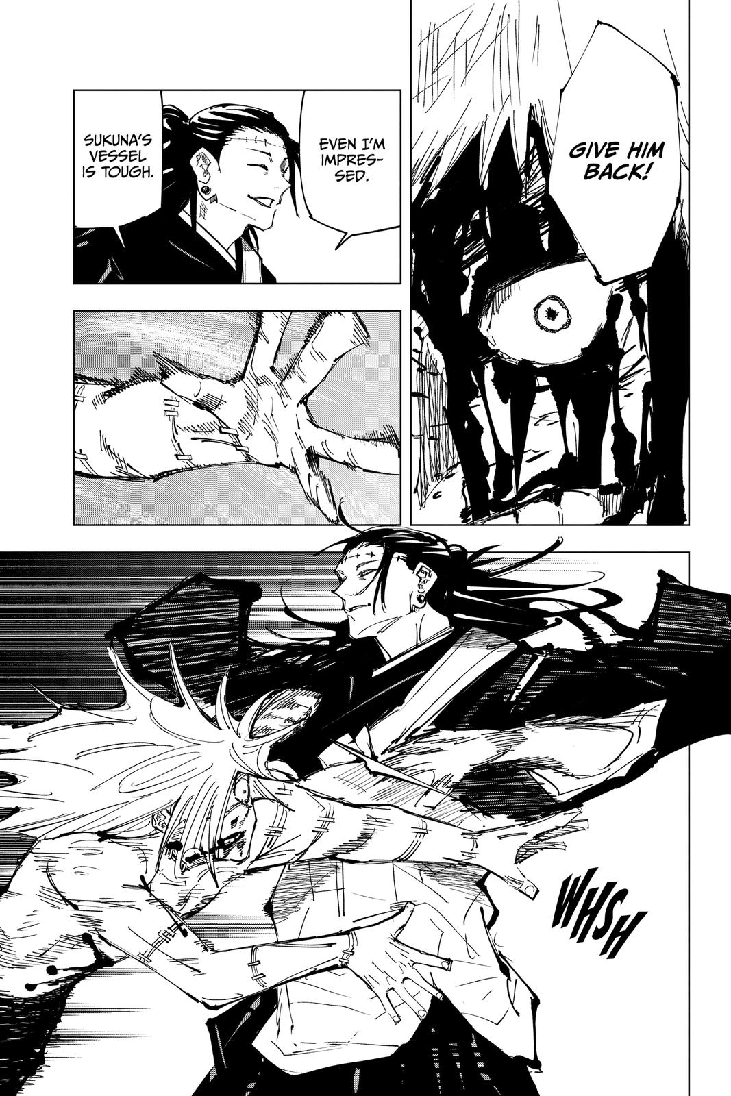 Jujutsu Kaisen Manga Chapter 133 page 17 - The Shibuya Incident, Part 50