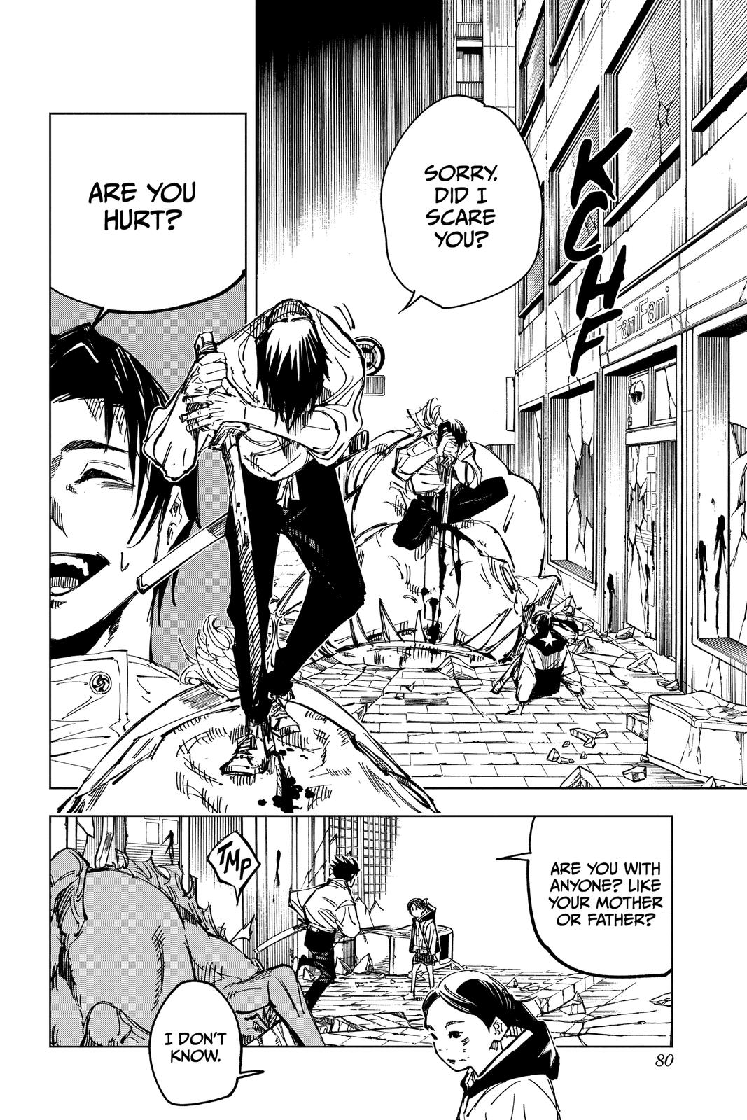 Jujutsu Kaisen Manga Chapter 137 page 13 - Hard and White