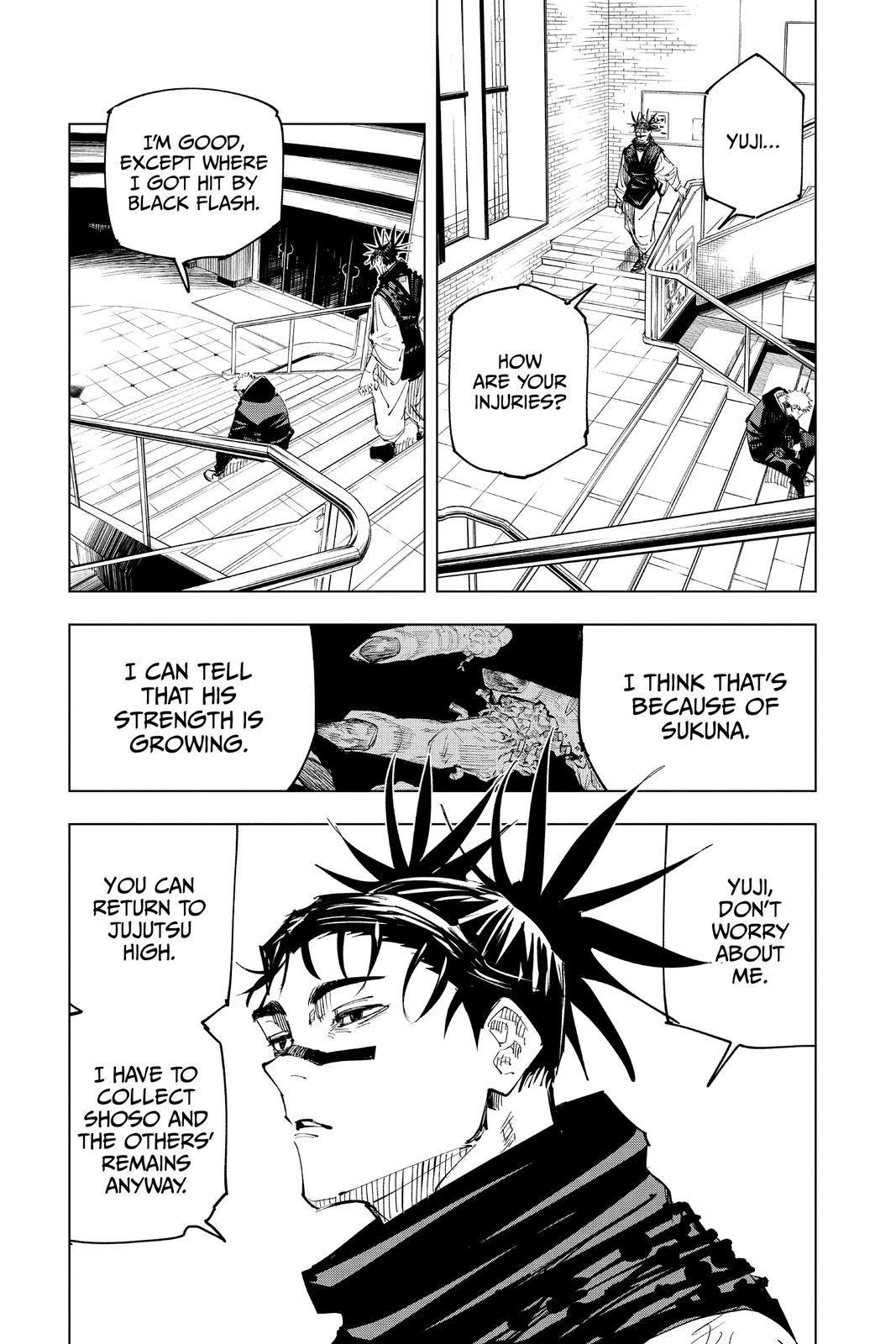 Jujutsu Kaisen Manga Chapter 138 page 15 - The Zenin Clan