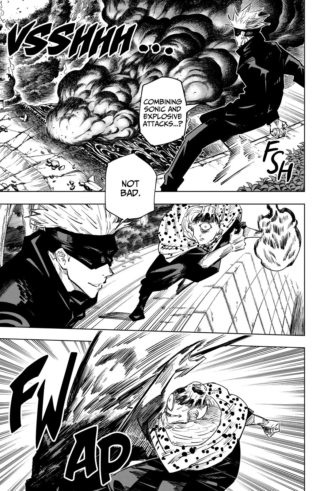 Jujutsu Kaisen Manga Chapter 14 page 5 - Assault