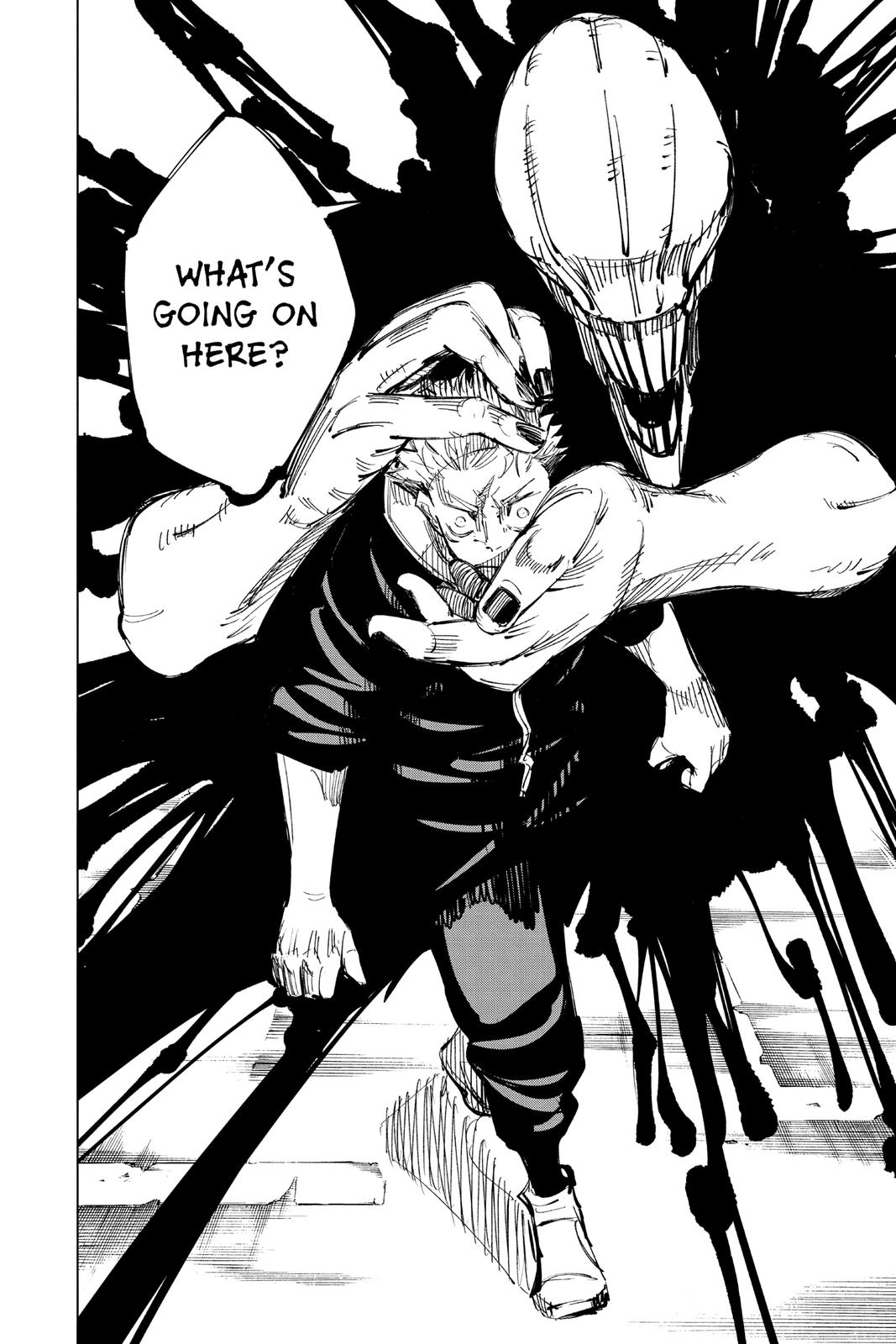 Jujutsu Kaisen Manga Chapter 141 page 12 - The Front of The Back