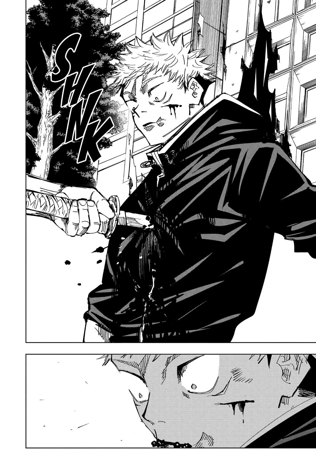 Jujutsu Kaisen Manga Chapter 141 page 14 - The Front of The Back