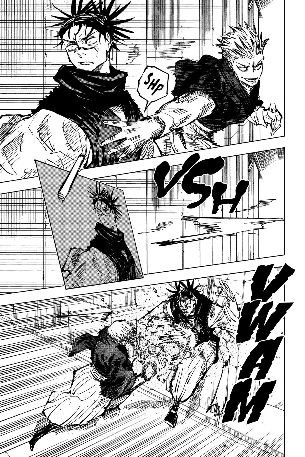 Jujutsu Kaisen Manga Chapter 141 page 17 - The Front of The Back