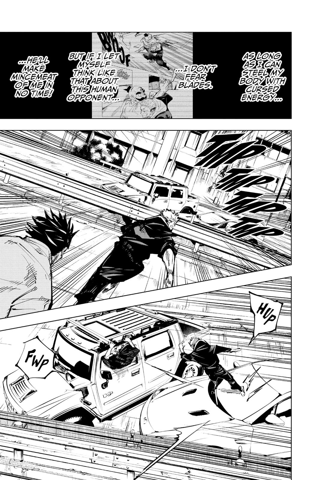 Jujutsu Kaisen Manga Chapter 141 page 3 - The Front of The Back