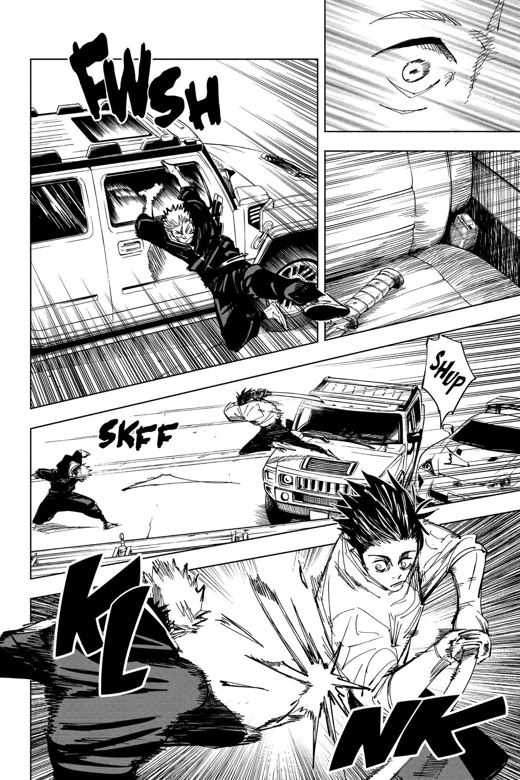 Jujutsu Kaisen Manga Chapter 141 page 4 - The Front of The Back