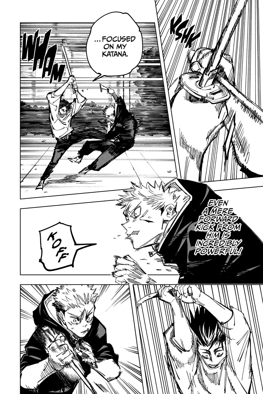 Jujutsu Kaisen Manga Chapter 141 page 8 - The Front of The Back