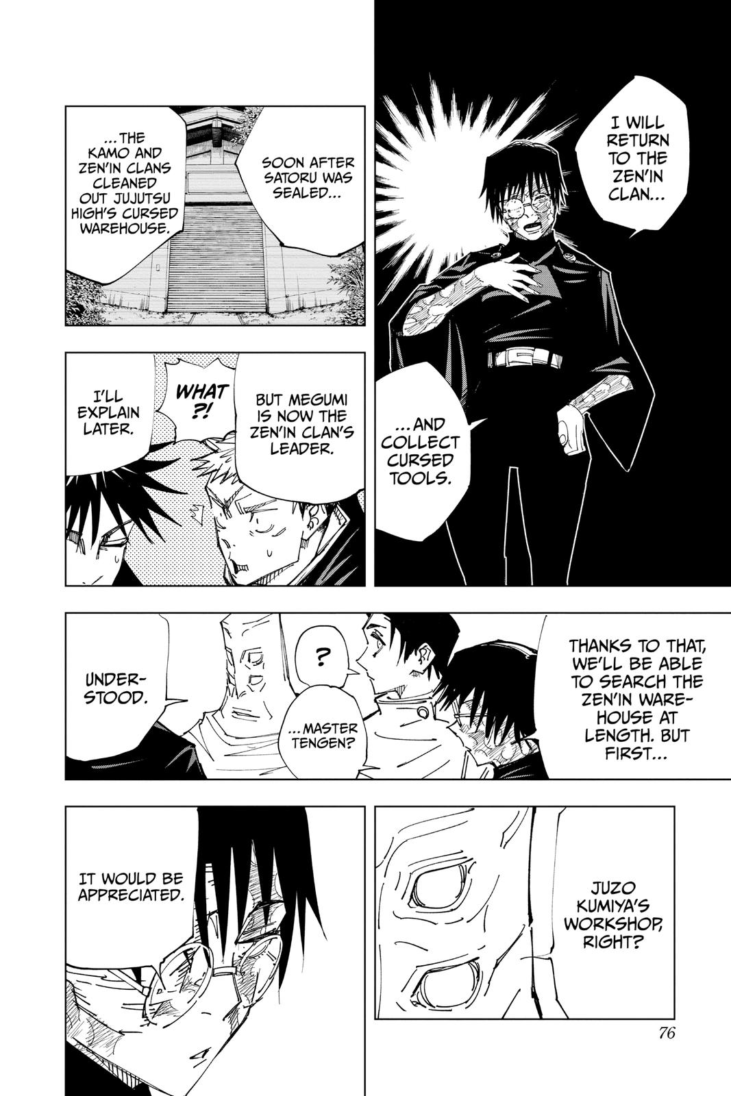 Jujutsu Kaisen Manga Chapter 146 page 10 - About the Culling Game