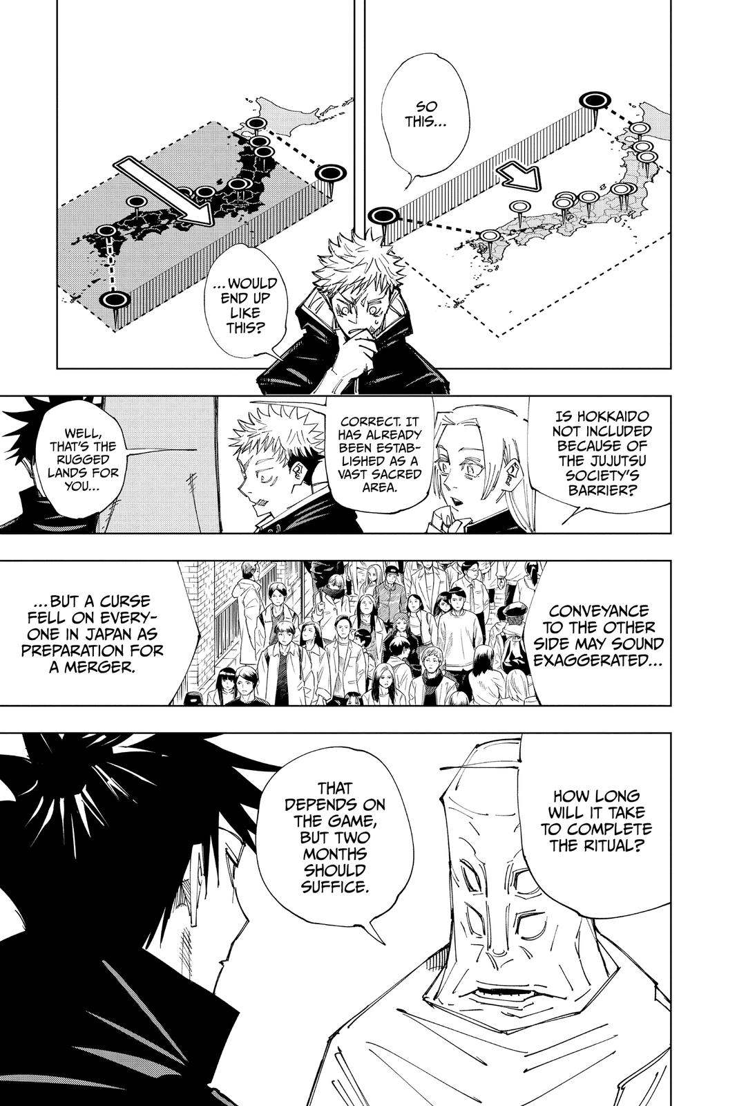 Jujutsu Kaisen Manga Chapter 146 page 3 - About the Culling Game