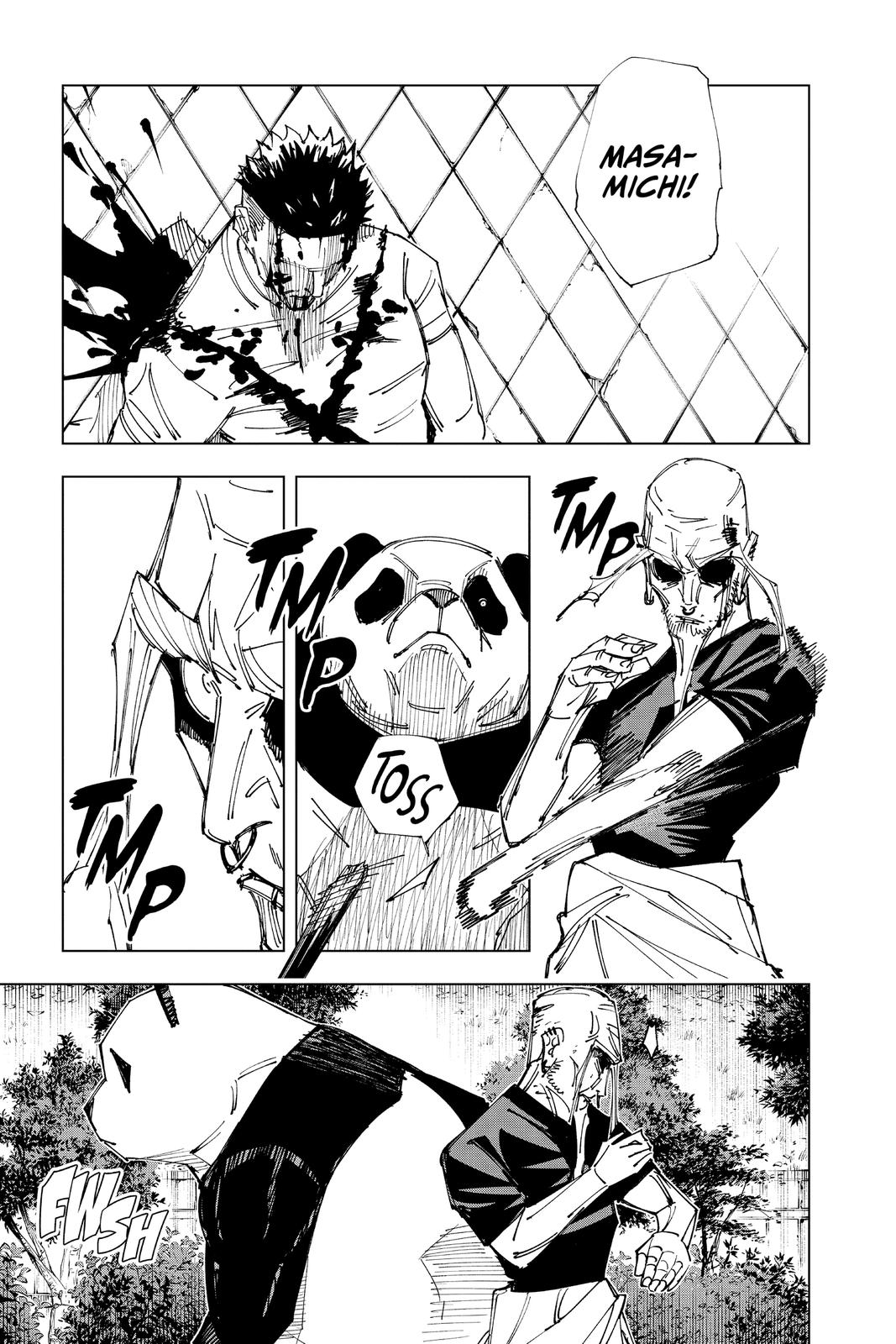 Jujutsu Kaisen Manga Chapter 147 page 17 - Even Pandas