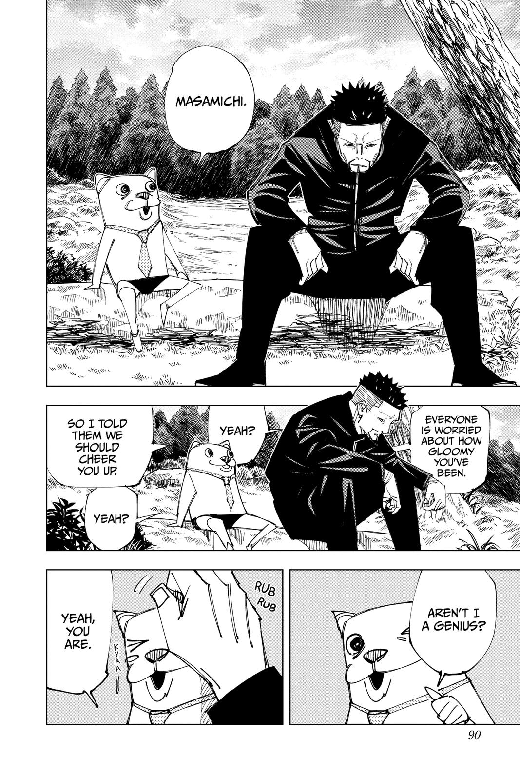 Jujutsu Kaisen Manga Chapter 147 page 4 - Even Pandas