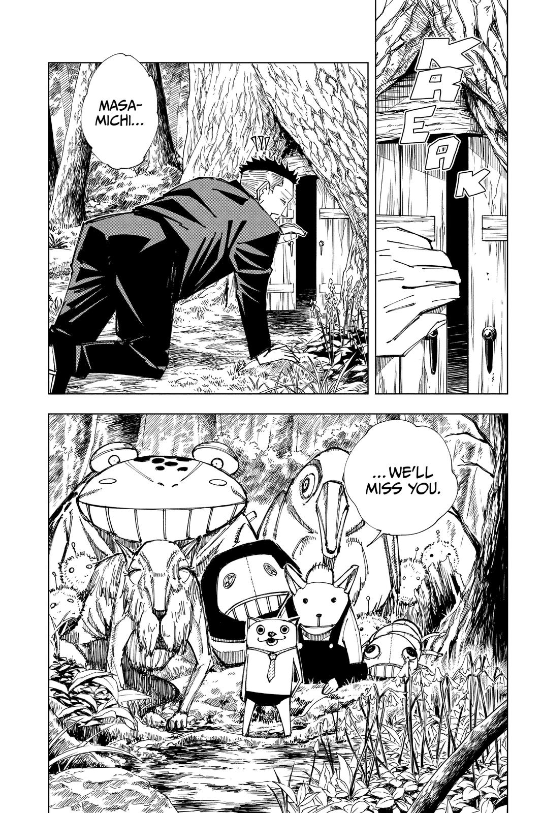 Jujutsu Kaisen Manga Chapter 147 page 6 - Even Pandas