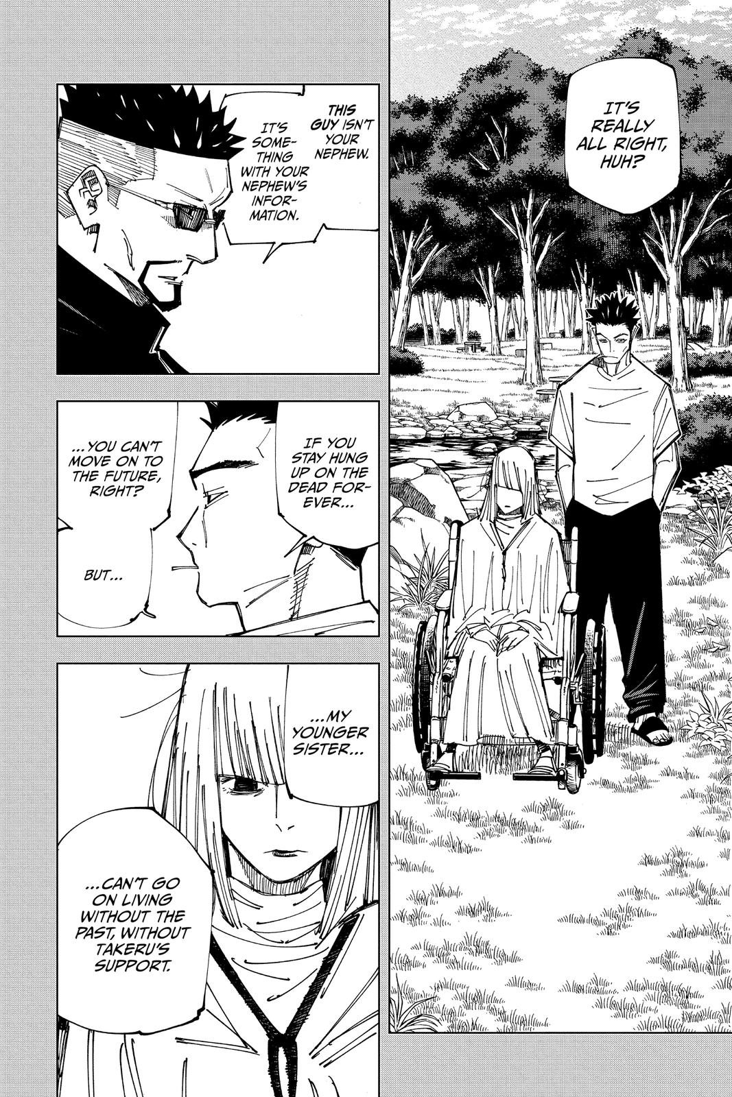 Jujutsu Kaisen Manga Chapter 147 page 8 - Even Pandas