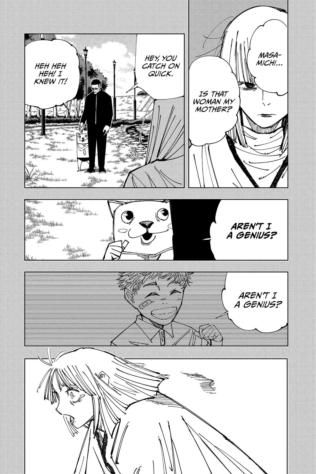 Jujutsu Kaisen Manga Chapter 147 page 9 - Even Pandas