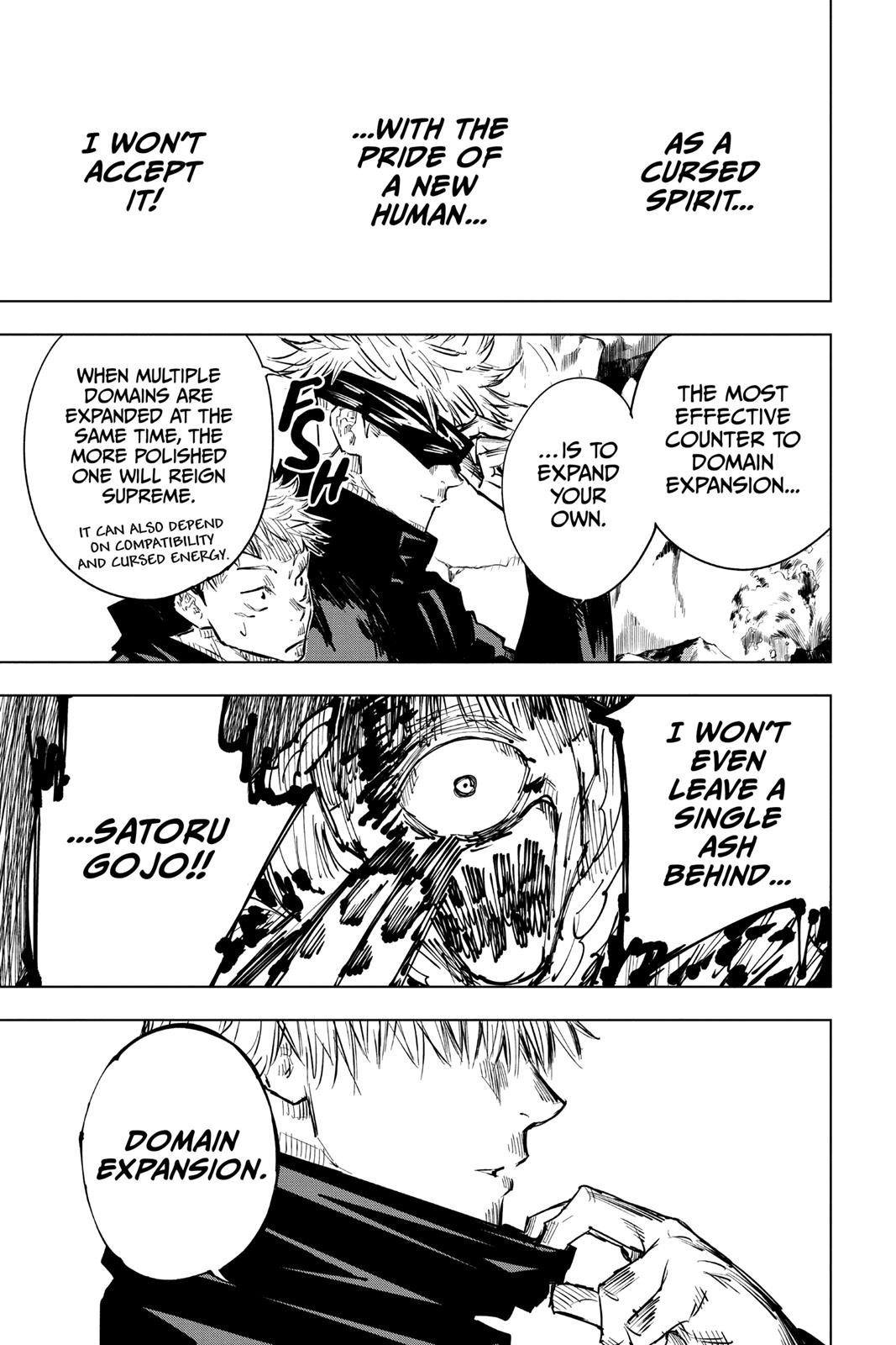 Jujutsu Kaisen Manga Chapter 15 page 12 - Domain
