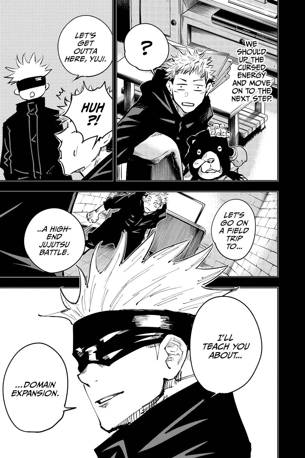Jujutsu Kaisen Manga Chapter 15 page 3 - Domain