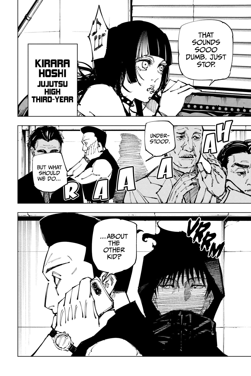 Jujutsu Kaisen Manga Chapter 153 page 23 - Underground Fight Club