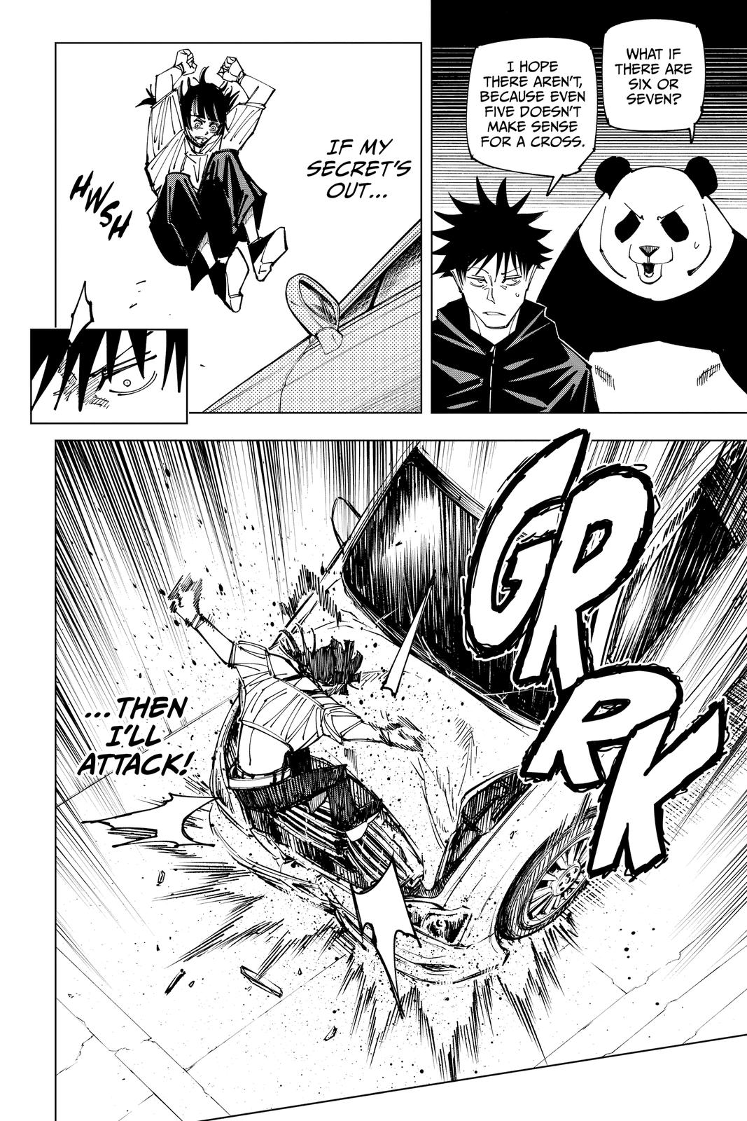 Jujutsu Kaisen Manga Chapter 156 page 10 - Twinkling Stars