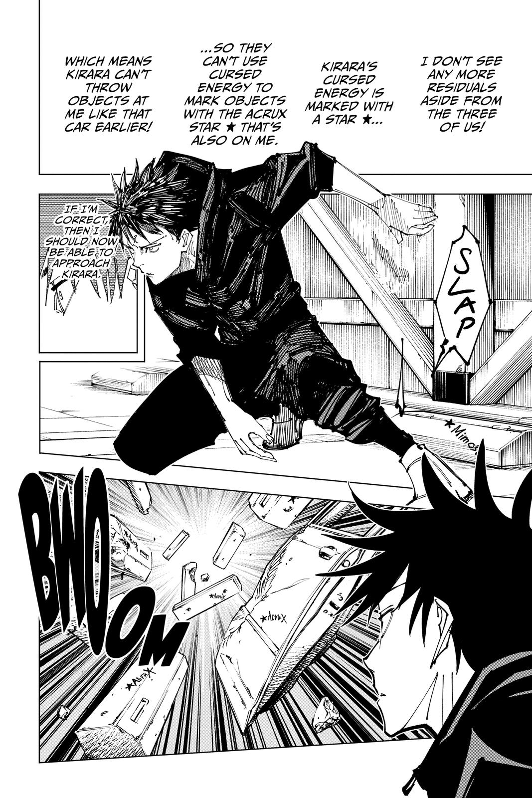 Jujutsu Kaisen Manga Chapter 156 page 14 - Twinkling Stars