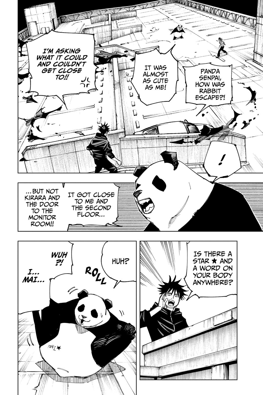 Jujutsu Kaisen Manga Chapter 156 page 4 - Twinkling Stars