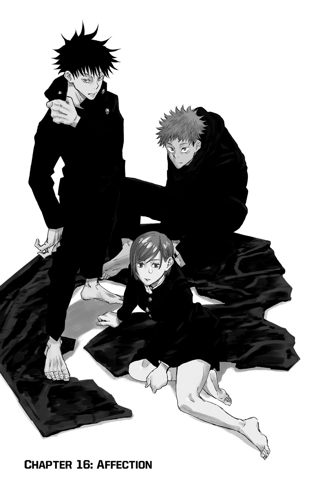 Jujutsu Kaisen Manga Chapter 16 page 1 - Affection