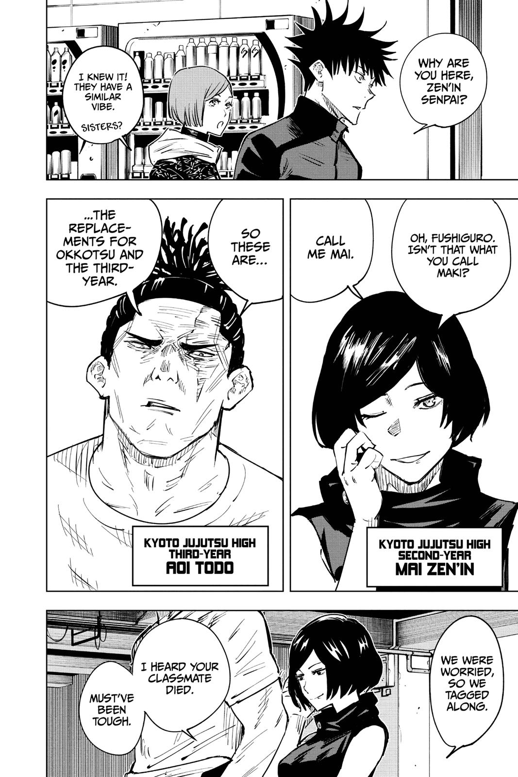 Jujutsu Kaisen Manga Chapter 16 page 17 - Affection