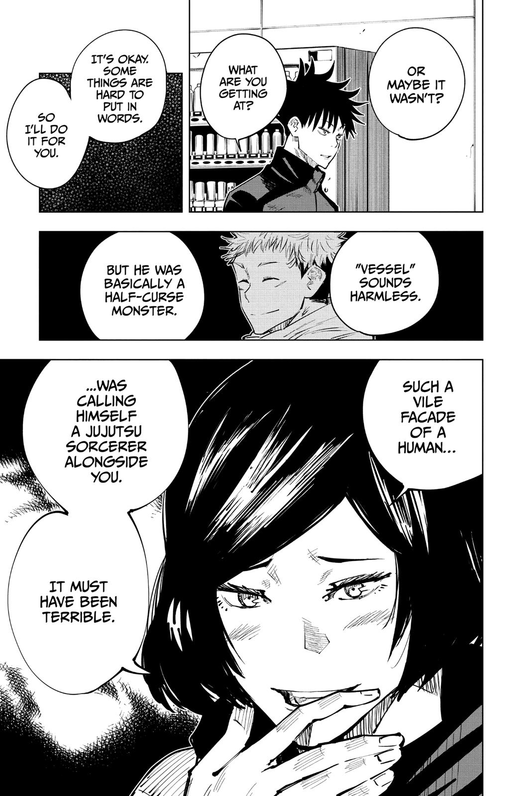 Jujutsu Kaisen Manga Chapter 16 page 18 - Affection