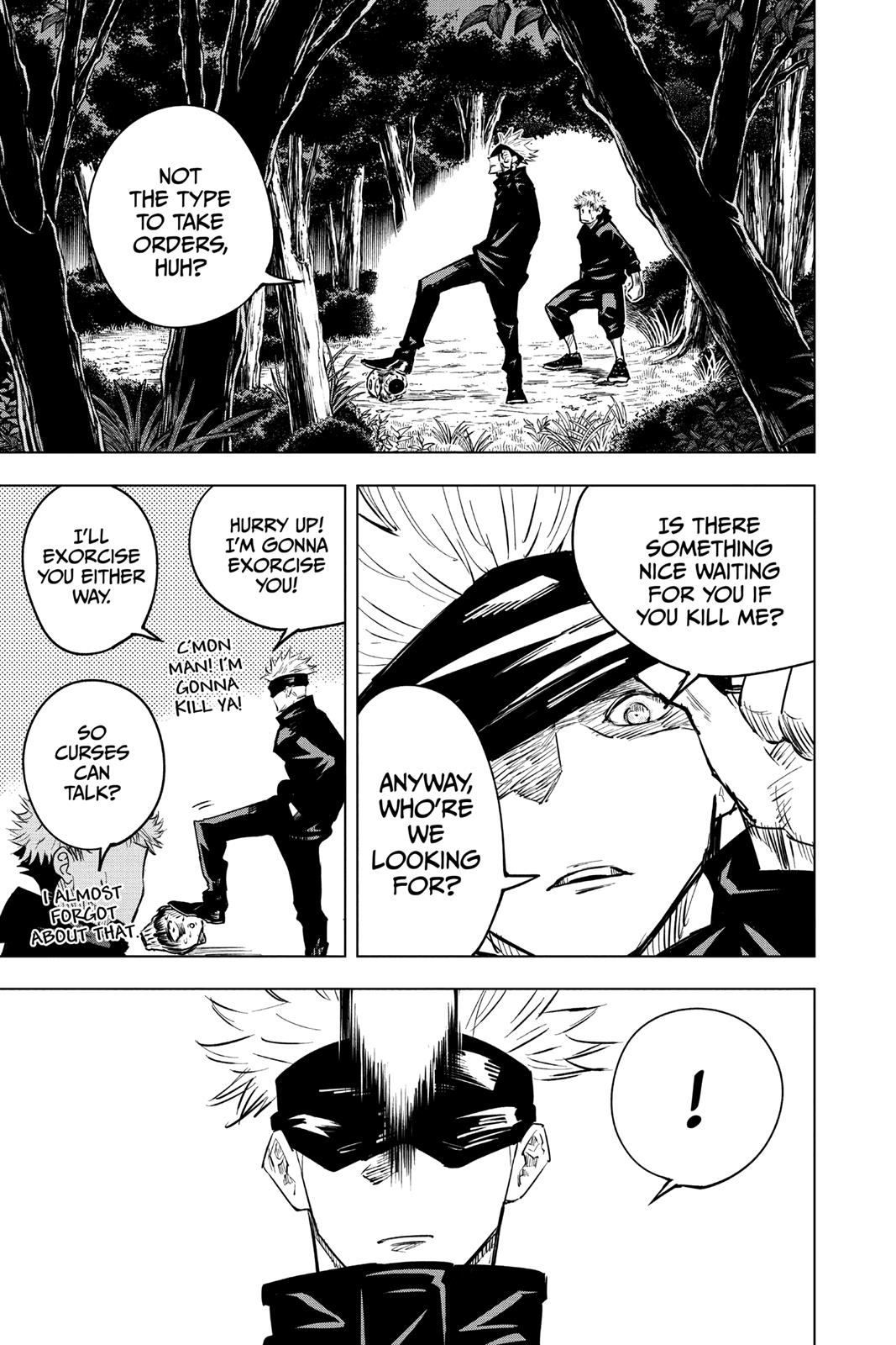 Jujutsu Kaisen Manga Chapter 16 page 3 - Affection