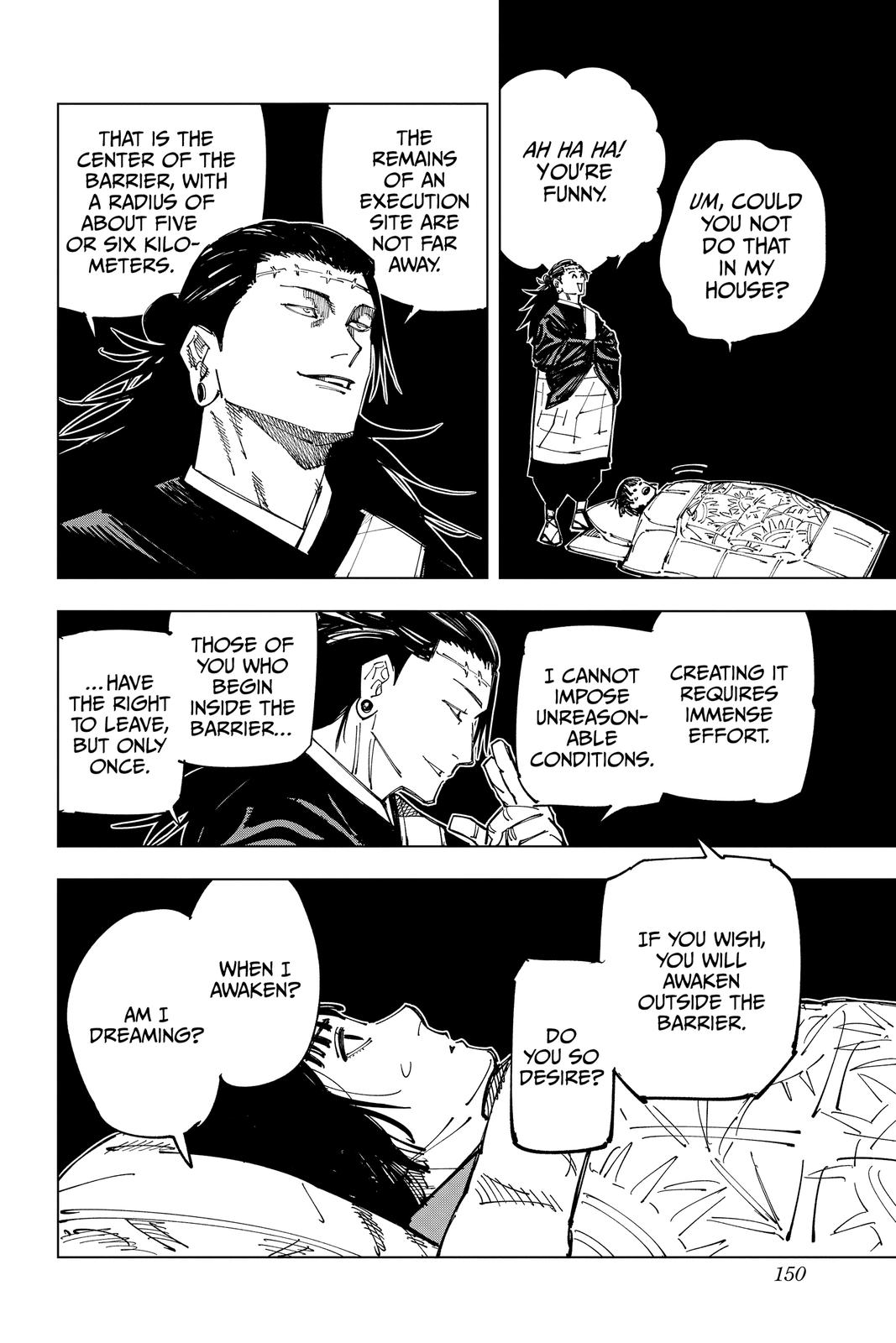 Jujutsu Kaisen Manga Chapter 160 page 4 - Colony