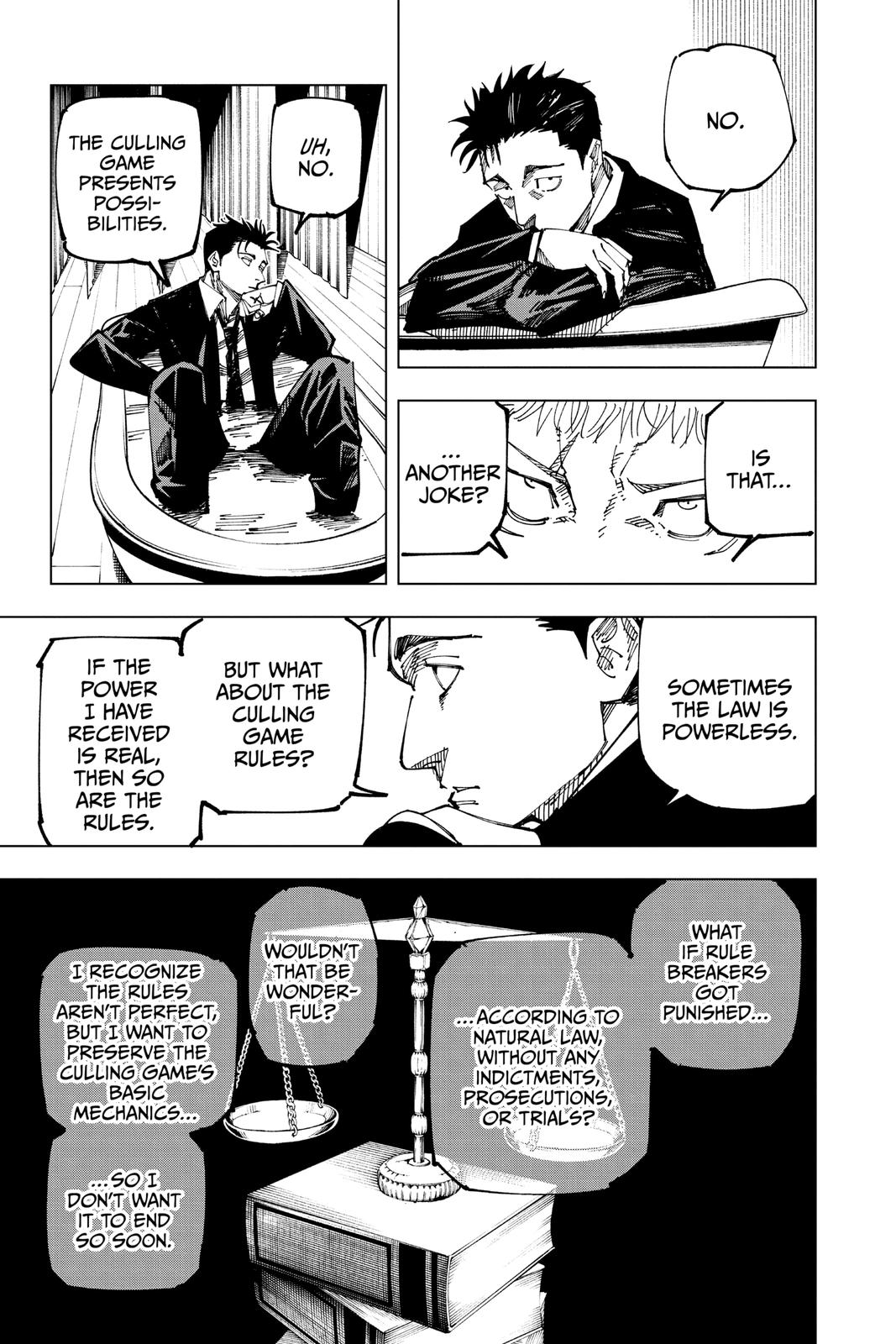 Jujutsu Kaisen Manga Chapter 163 page 16 - Tokyo No. 1 Colony, Part 3