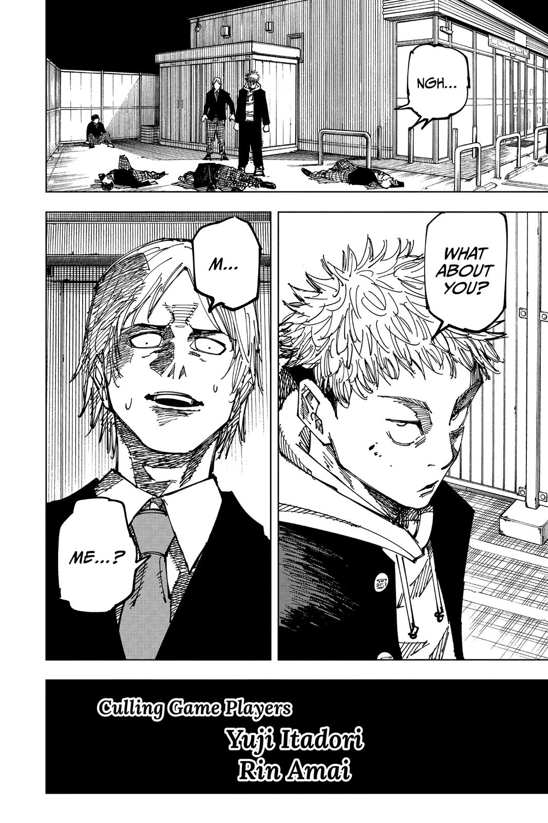 Jujutsu Kaisen Manga Chapter 163 page 6 - Tokyo No. 1 Colony, Part 3