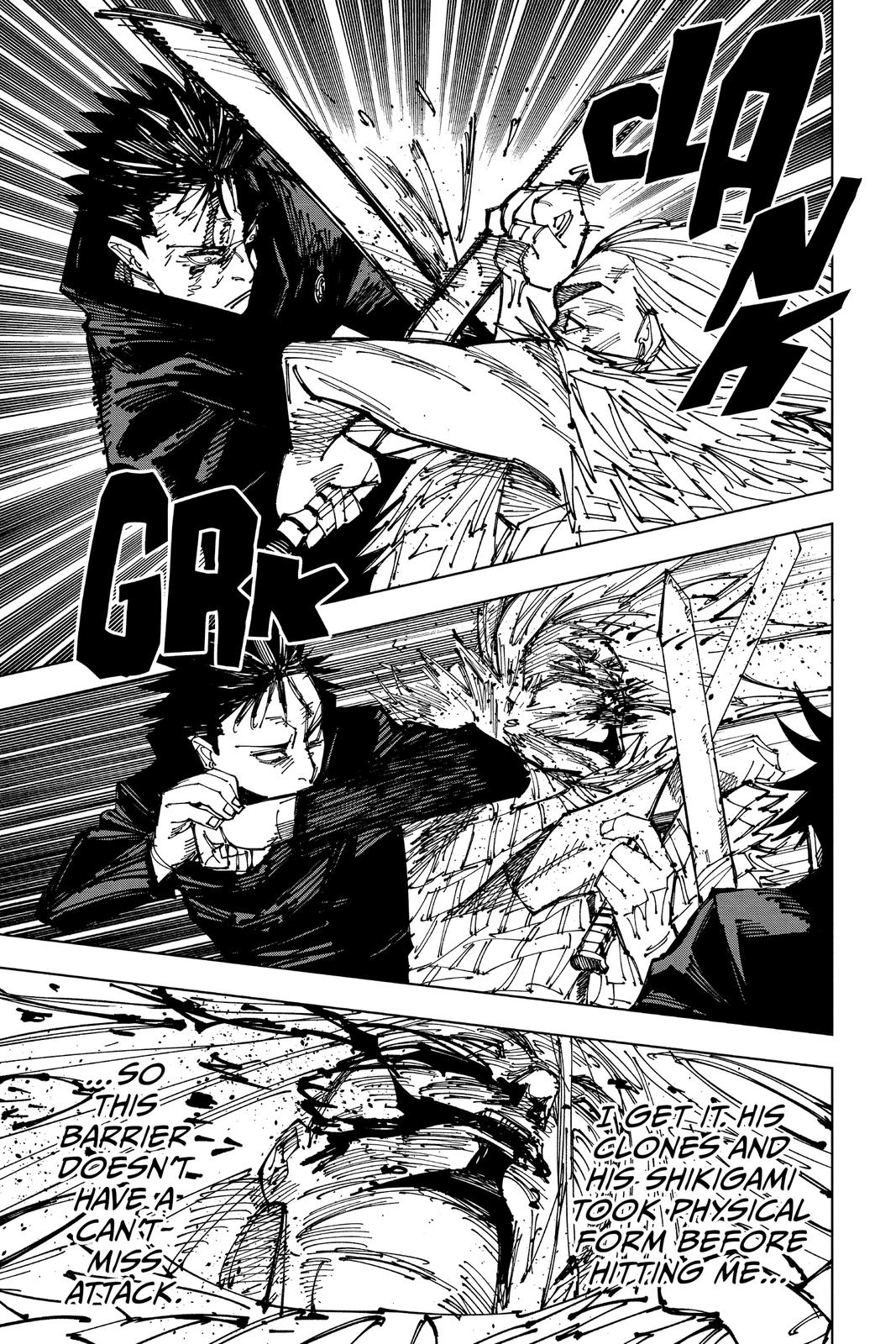 Jujutsu Kaisen Manga Chapter 171 page 11 - Tokyo No. 1 Colony, Part 11