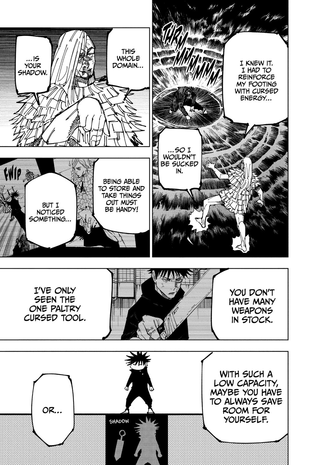 Jujutsu Kaisen Manga Chapter 171 page 15 - Tokyo No. 1 Colony, Part 11