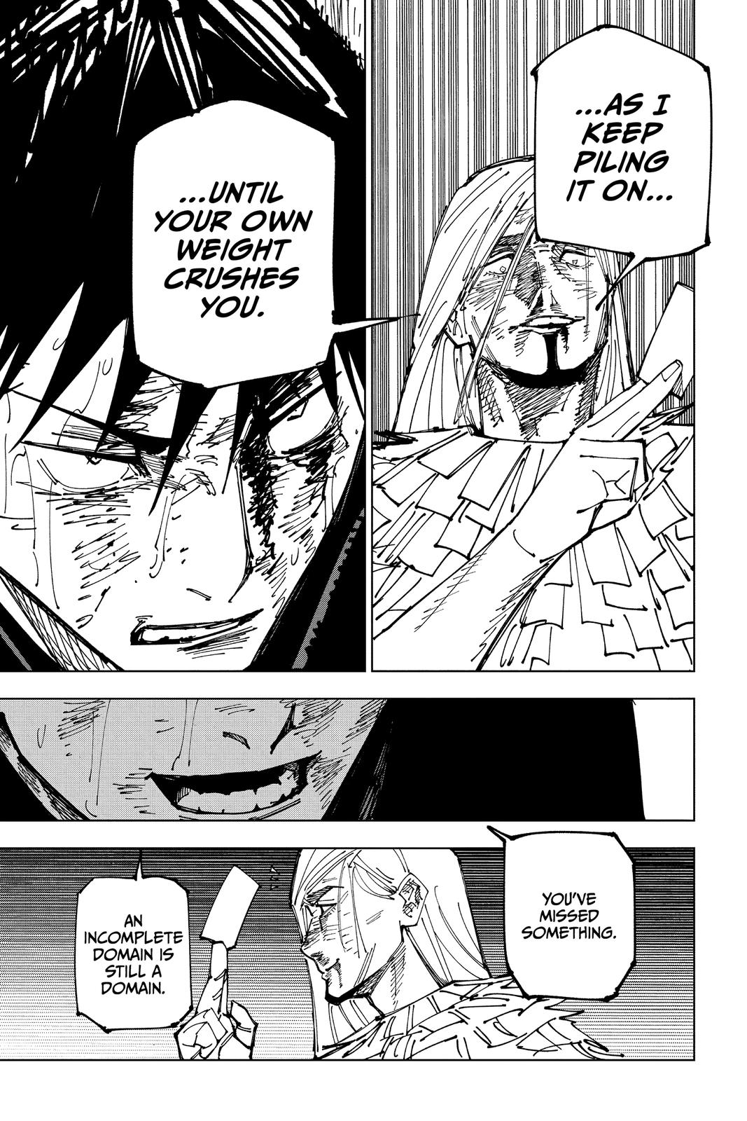 Jujutsu Kaisen Manga Chapter 171 page 17 - Tokyo No. 1 Colony, Part 11