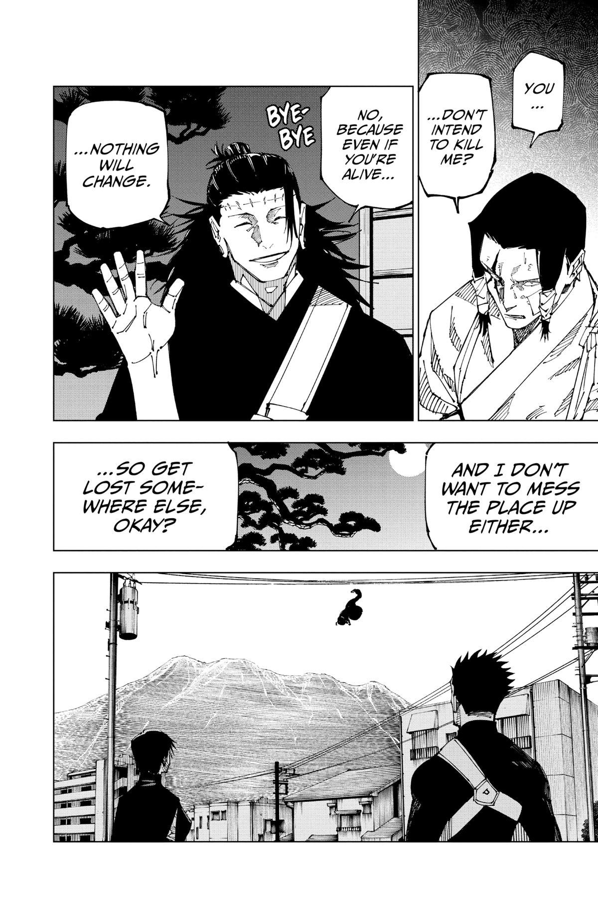 Jujutsu Kaisen Manga Chapter 191 page 14 - Sakurajima Colony, Part 1