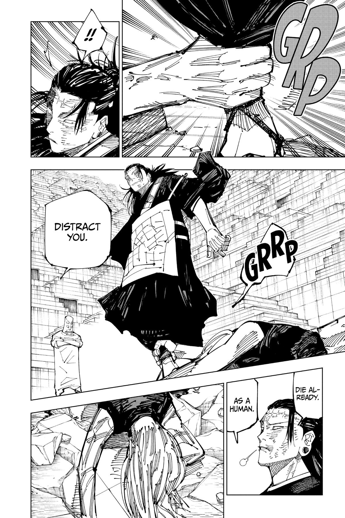 Jujutsu Kaisen Manga Chapter 208 page 10 - Stars and Oil, Part 4