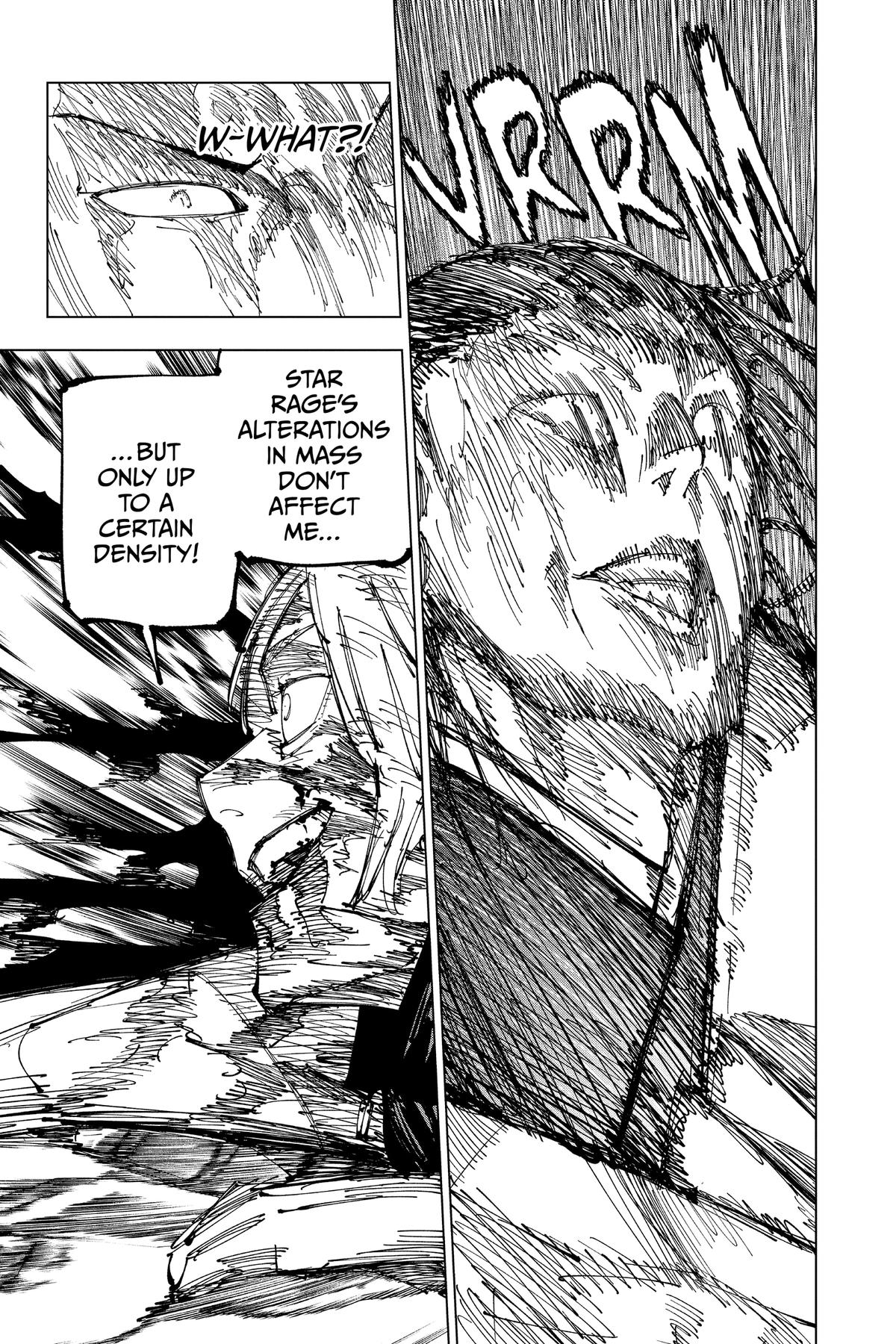 Jujutsu Kaisen Manga Chapter 208 page 11 - Stars and Oil, Part 4