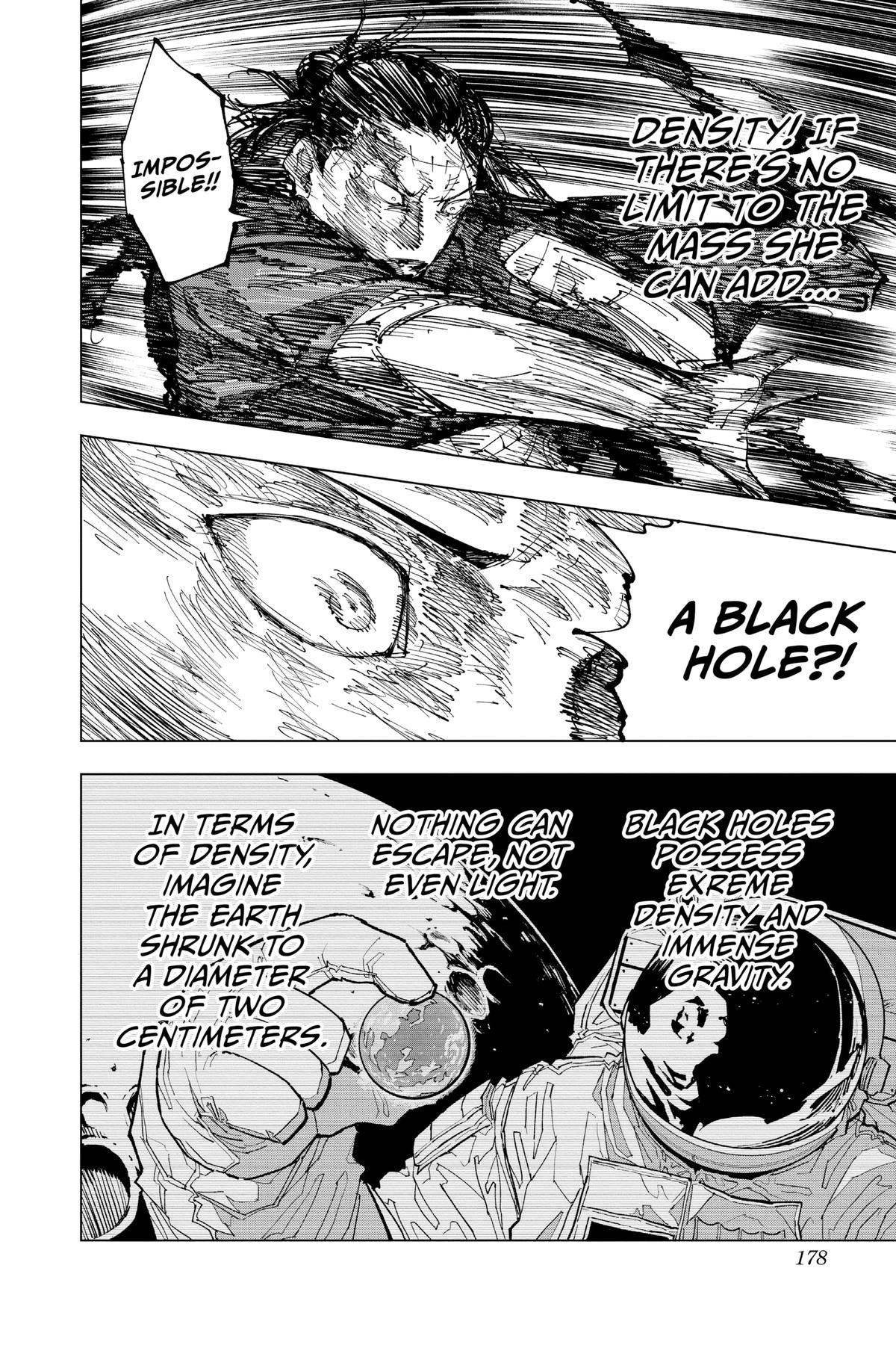 Jujutsu Kaisen Manga Chapter 208 page 12 - Stars and Oil, Part 4