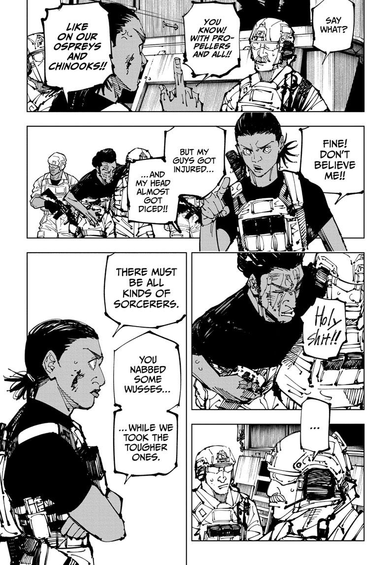 Jujutsu Kaisen Manga Chapter 209 page 10 - Offering to the Unknown