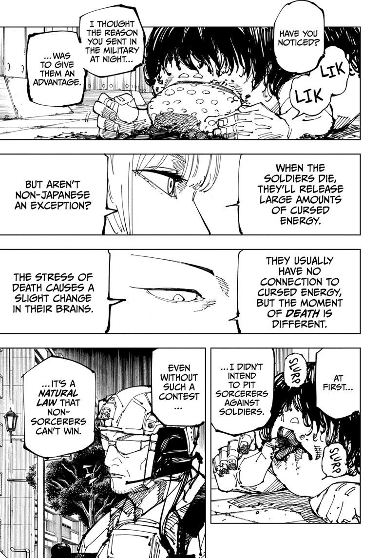 Jujutsu Kaisen Manga Chapter 209 page 14 - Offering to the Unknown
