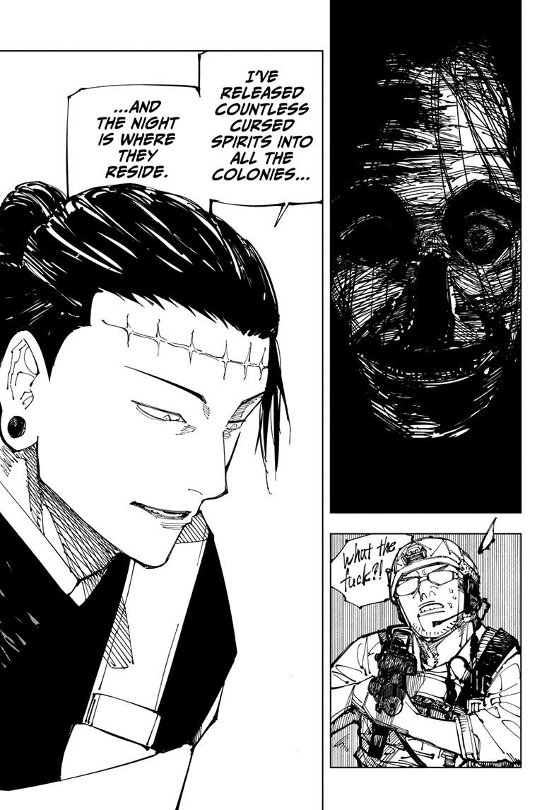 Jujutsu Kaisen Manga Chapter 209 page 16 - Offering to the Unknown