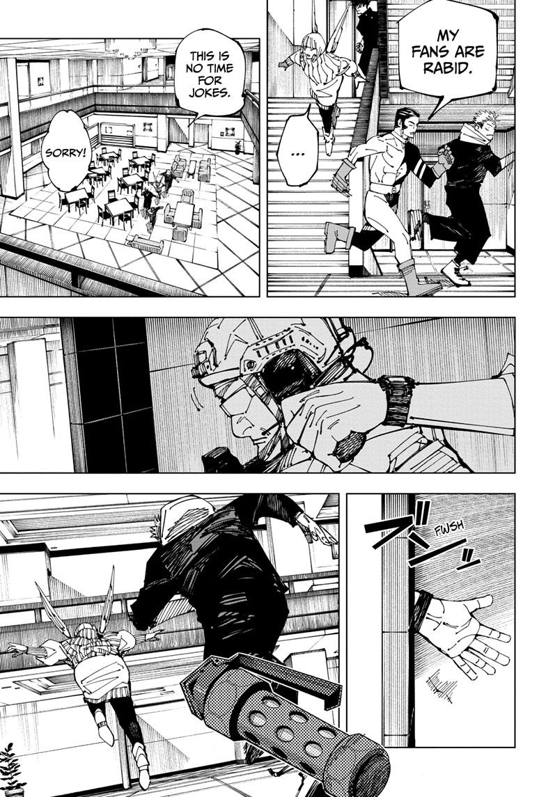 Jujutsu Kaisen Manga Chapter 209 page 18 - Offering to the Unknown