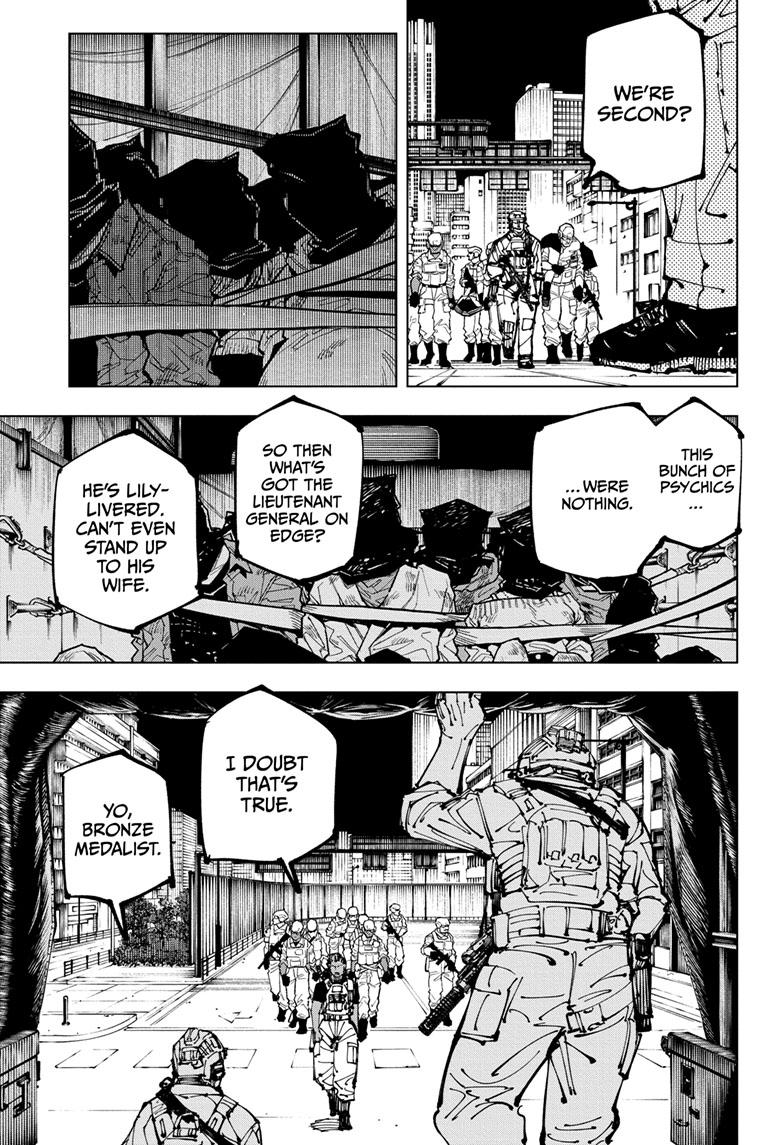 Jujutsu Kaisen Manga Chapter 209 page 8 - Offering to the Unknown