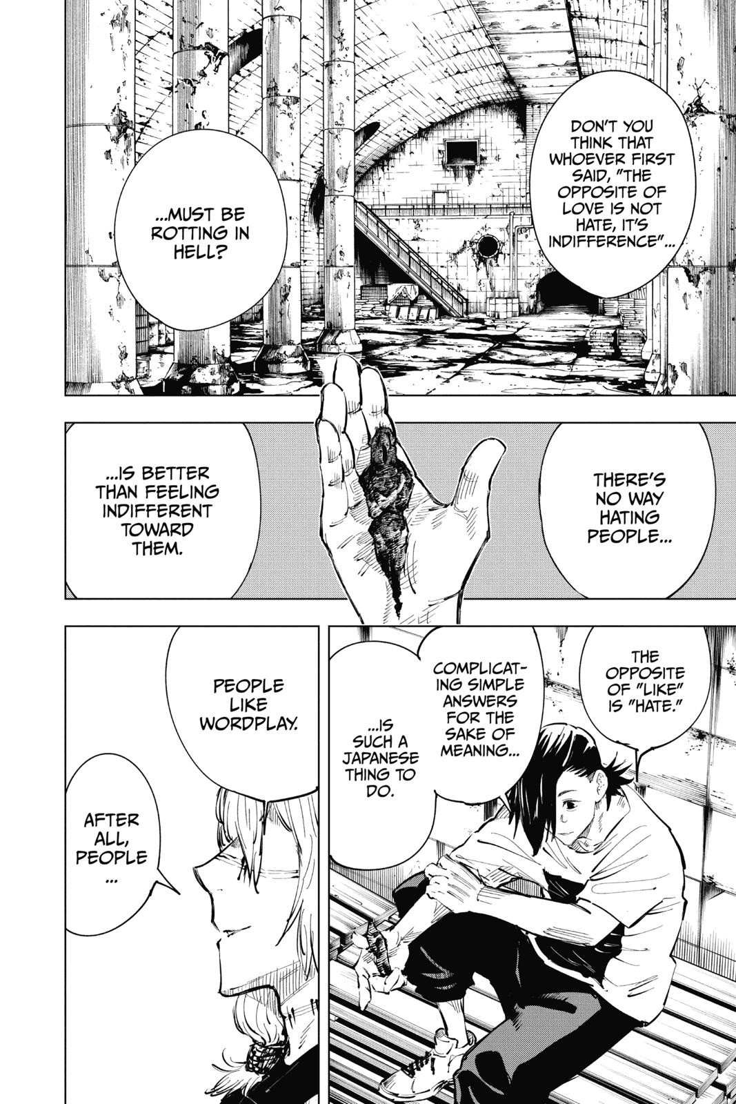 Jujutsu Kaisen Manga Chapter 21 page 2 - Young Fish and Reverse Punishment, Part 3